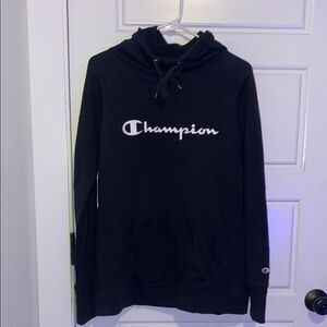 Champion Black Pullover Hoodie